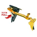 GLOCK GEN 5 TRIGGER - DROP IN - GOLD BLACK - CROSS ARMORY2