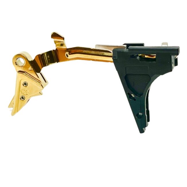 GLOCK GEN 5 TRIGGER - DROP IN - GOLD GOLD - CROSS ARMORY3