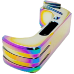 Extended Magazine Catch for Gen4 and Gen5 Glock by Cross Armory - RAINBOW