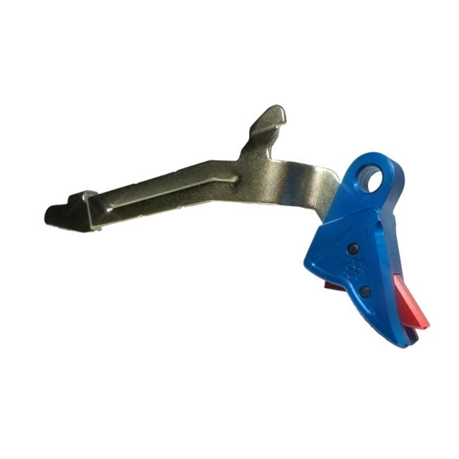 blue red gen5 glock trigger cross armory