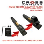 RMSC TO RMR ADAPTER PLATE – MOUNTING – CROSS ARMORY (1)