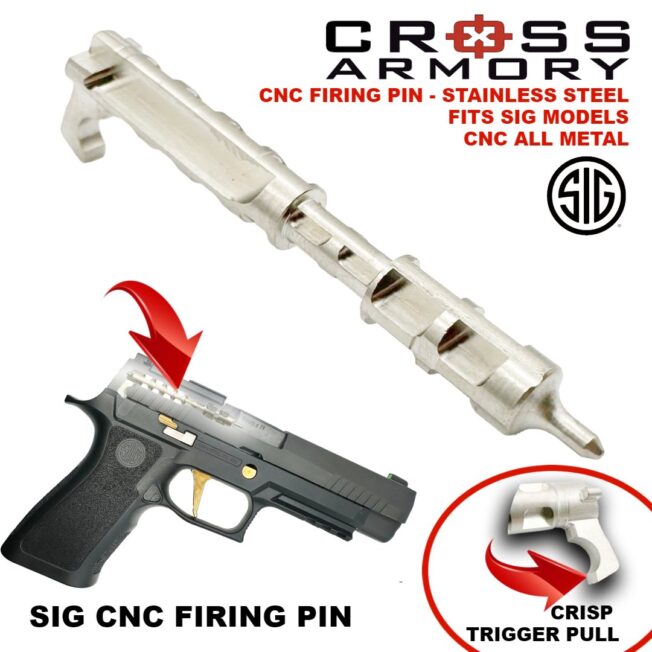 SIG FIRING PIN CNC STAINLESS – CROSS ARMORY