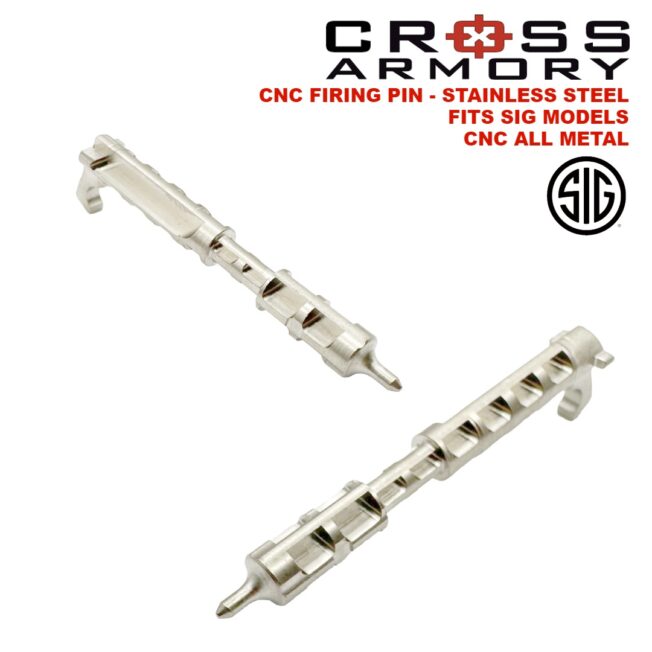 SIG FIRING PIN CNC STAINLESS TWO ANGLES – CROSS ARMORY