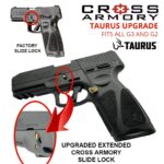 TAURUS G3-G2 EXTENDED SLIDE LOCK FACTORY VS - CROSS ARMORY