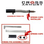 SPRING CUPS INSTALLED- CROSS ARMORY B
