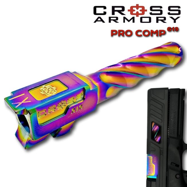 PRO COMP G19 BARREL - CROSS ARMORY - RAINBOW 2