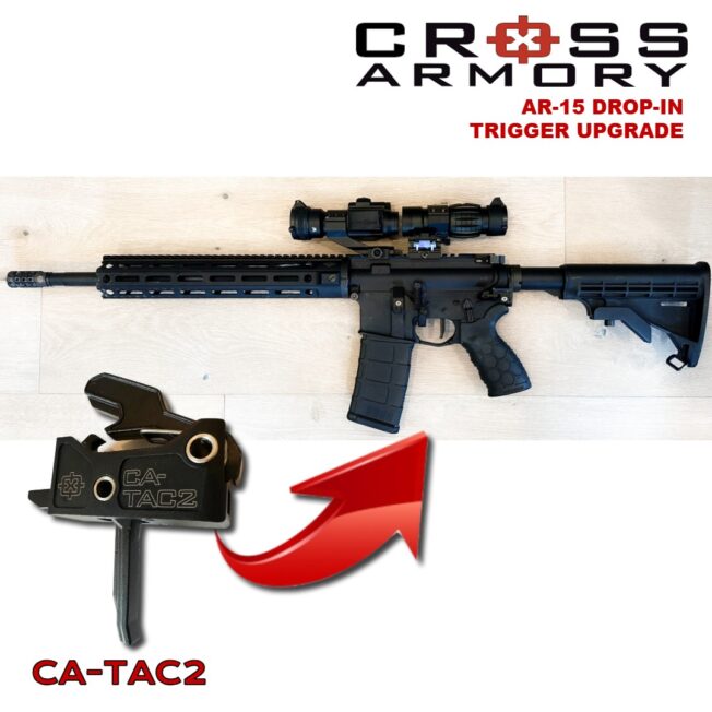 AR DROP IN TRIGGER TAC2 – CROSS ARMORY – ASSEMBLED4