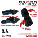 AR DROP IN TRIGGER TAC2 – CROSS ARMORY – SELECTOR PARTS