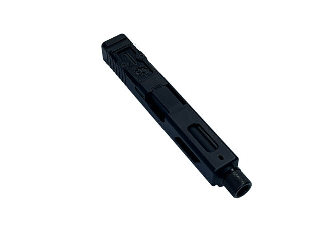 Alpha Black Slide with threaded barrel