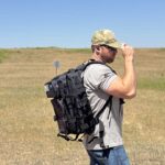 Cross Armory Tactical HIGHCAP Backpack with MOLLE - black with red