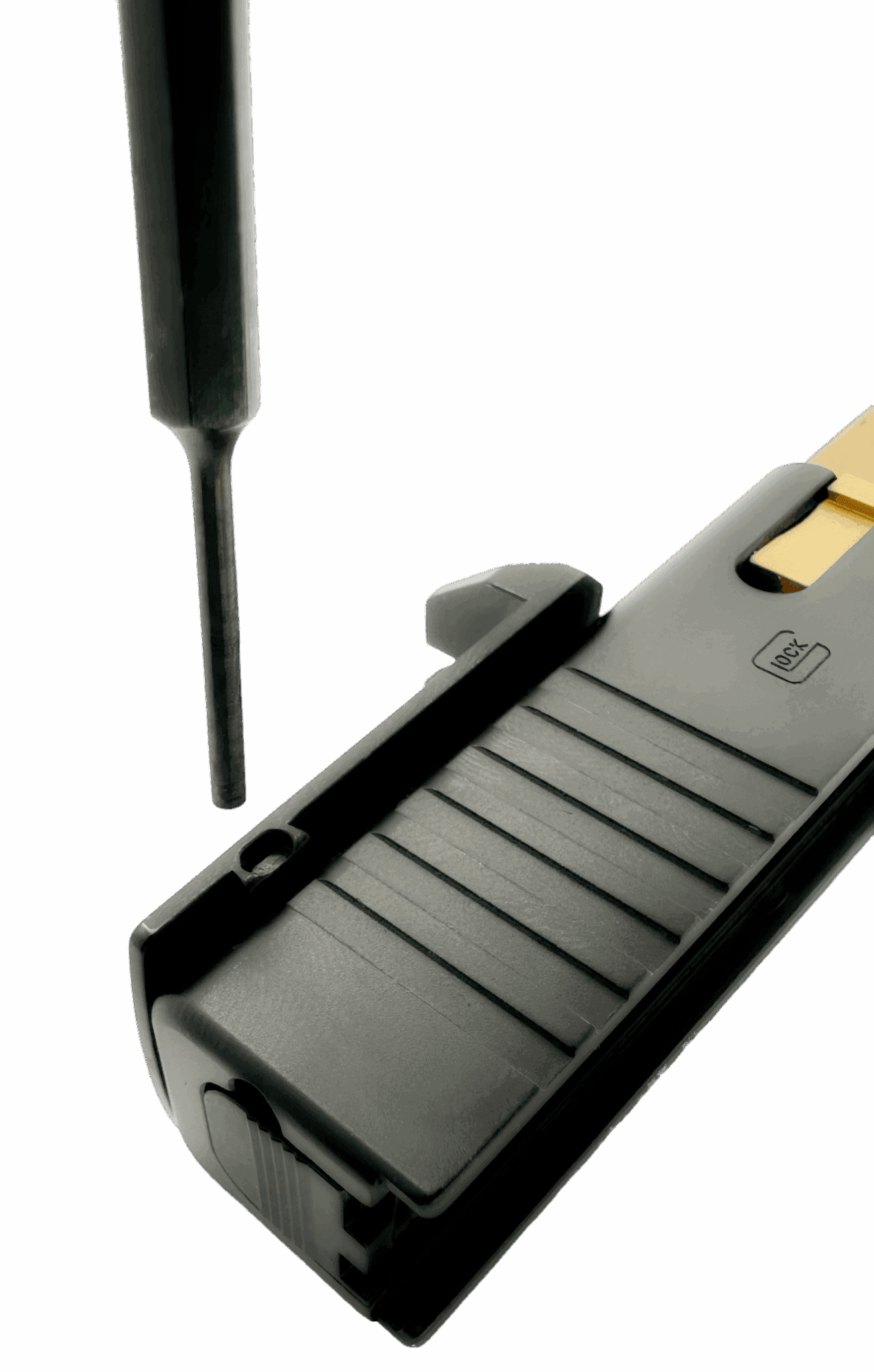 Rear Sight DoveTail to RMSc Mount Adapter | Glock | Cross Armory