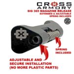 sig 365 extended adjustable mag catch – FEATURES – Cross Armory