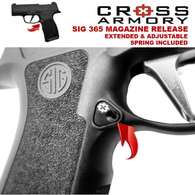 sig 365 extended adjustable mag catch – SIDE 2 – Cross Armory