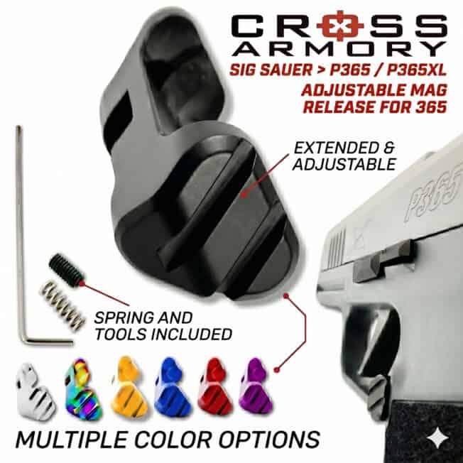 sig 365 extended adjustable mag catch hero