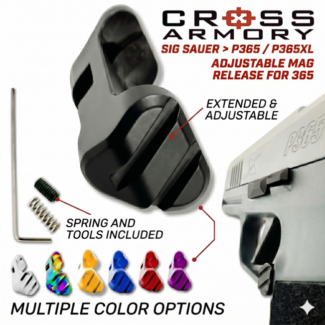 sig 365 extended adjustable mag catch hero