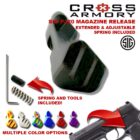 sig extended mag catch 320 - HERO - CROSS ARMORY BLACK