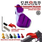 sig extended mag catch 320 - HERO - CROSS ARMORY PURPLE