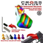 sig extended mag catch 320 - HERO - CROSS ARMORY RAINBOW