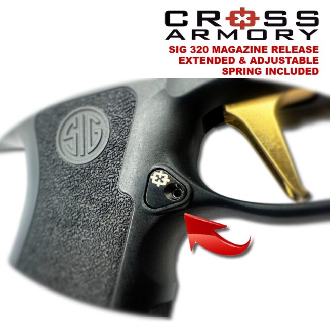 sig extended mag catch 320 – RIGHT SIDE
