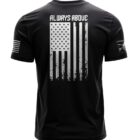 Always Above Space Force T-shirt - Cross Armory Gear