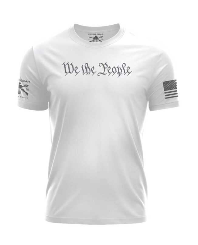 We The People T-Shirt by Cross