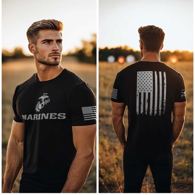 American Marine Cross Gear T-Shirt3